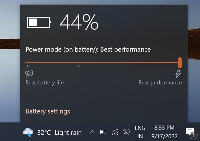 Boost Valorant FPS through battery