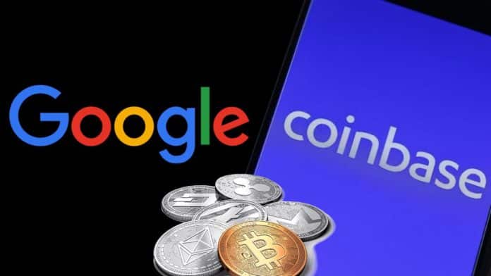google partners coinbase