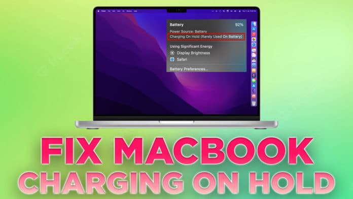 Fix Charging On Hold On Macbook