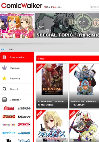 website to read Manga