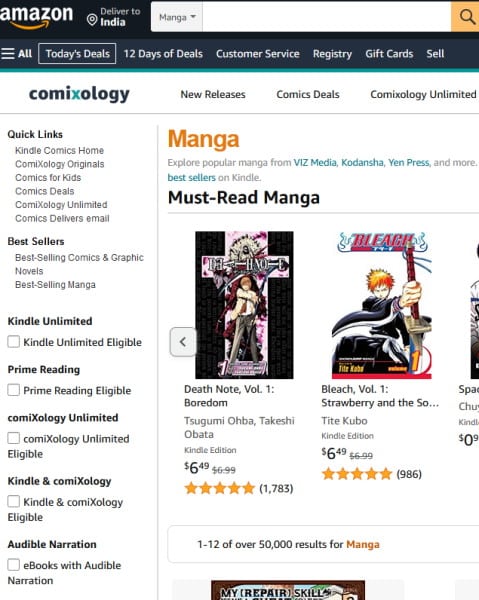 website to read Manga