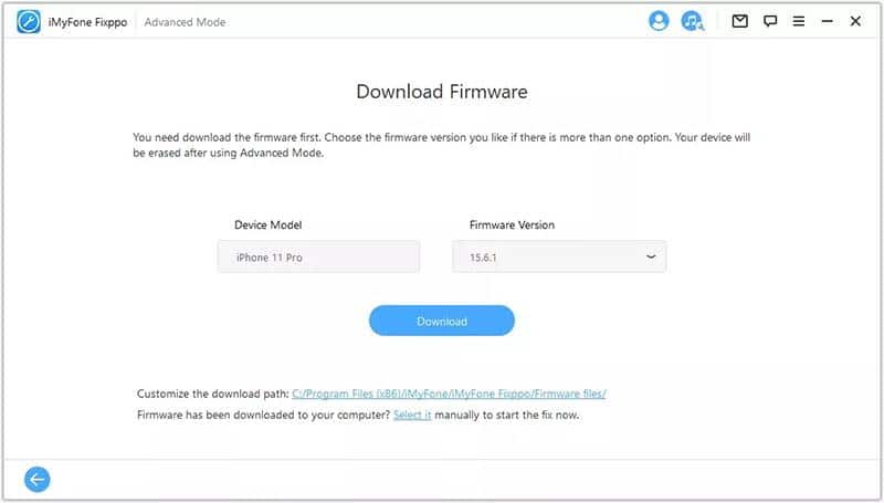 download the firmware