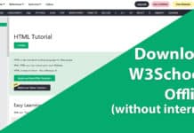 Download W3Schools offline