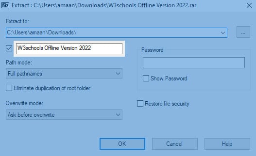 Download W3Schools Offline Version in 2023