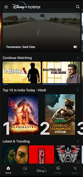 Hotstar hindi movie app