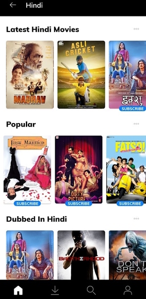 Hungama Play for Hindi movies