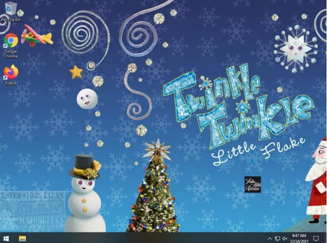 Windows 11 Christmas skin