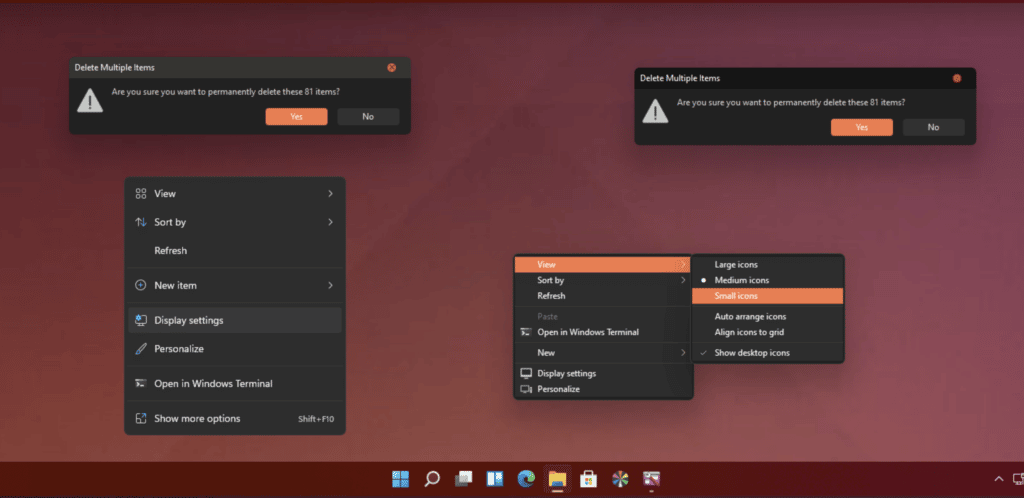 Ubuntu dark theme for Windows 11