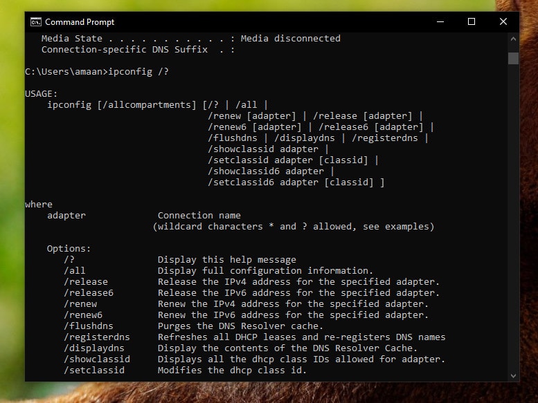 CMD IPConfig  How To Run IPConfig All Commands On Windows - 70
