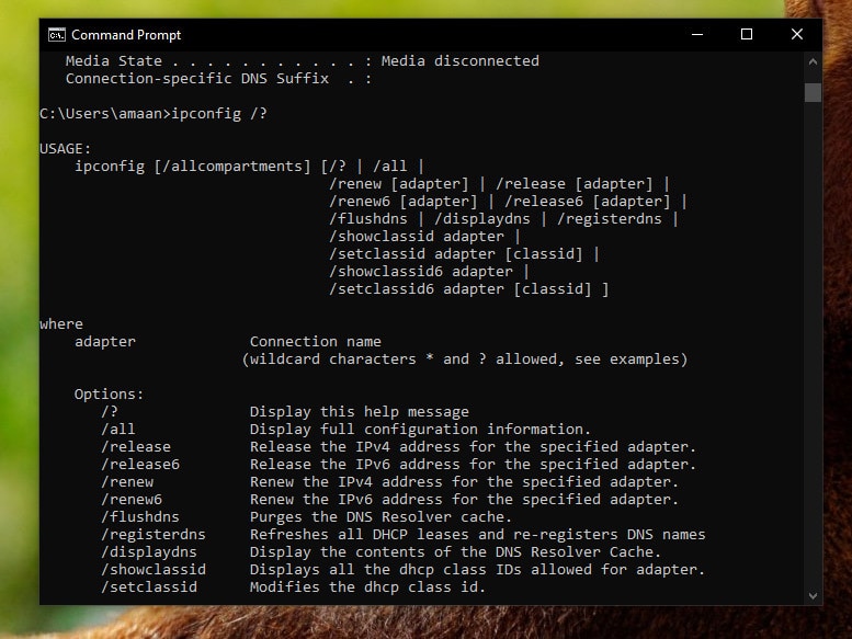 CMD IPConfig  How To Run IPConfig All Commands On Windows - 92
