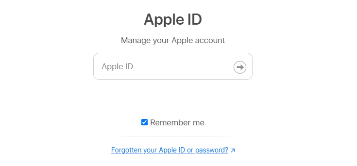 Apple ID Reset Web
