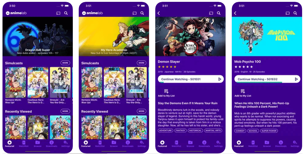 Free AnimeLab Premium on iOS Android 2020