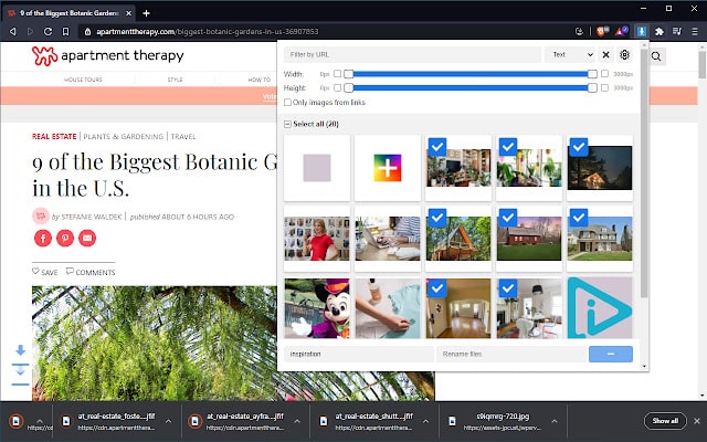 extension image downloader