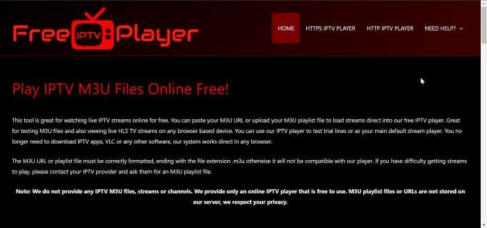 FreeIPTV Player