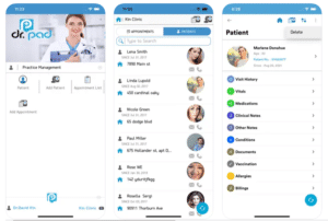 DrPad patient medical record