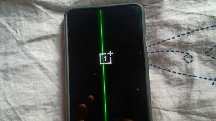 OnePlus Green Line On Display