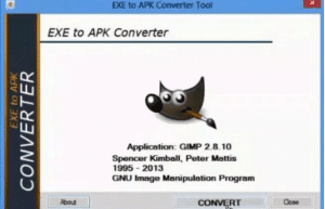 Convert EXE to APK