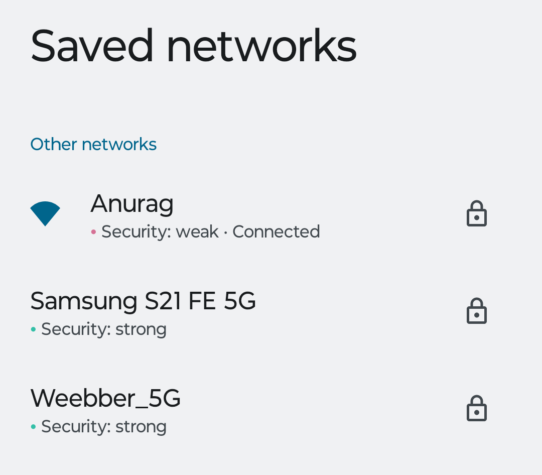 Saved Networks