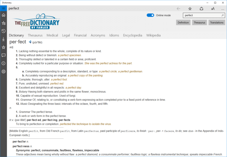 11 Best Free Offline Dictionary Software For Windows 11/10/8/7 PC