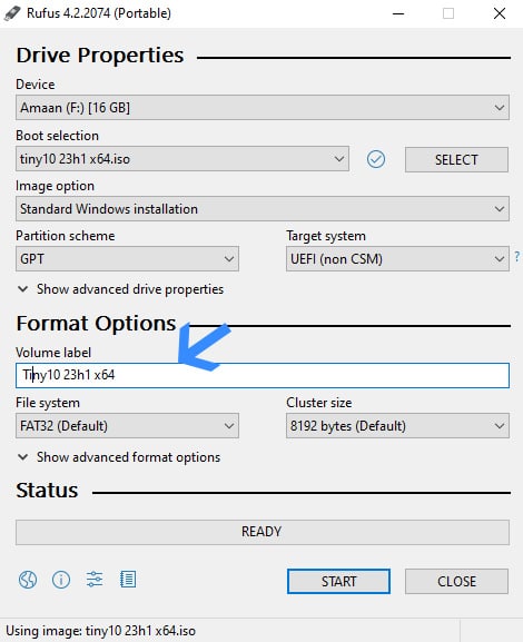 Download Tiny10 ISO