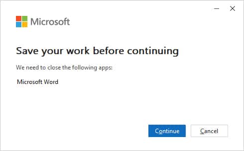 Fix product activation failed in MS Office