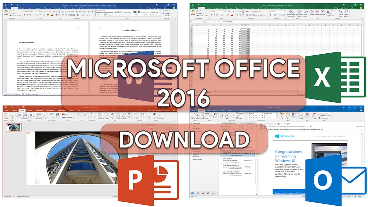 Microsoft Office 2016 Free Download ( Full Version )
