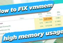 Solve Vmmem High memory CPU usage issue