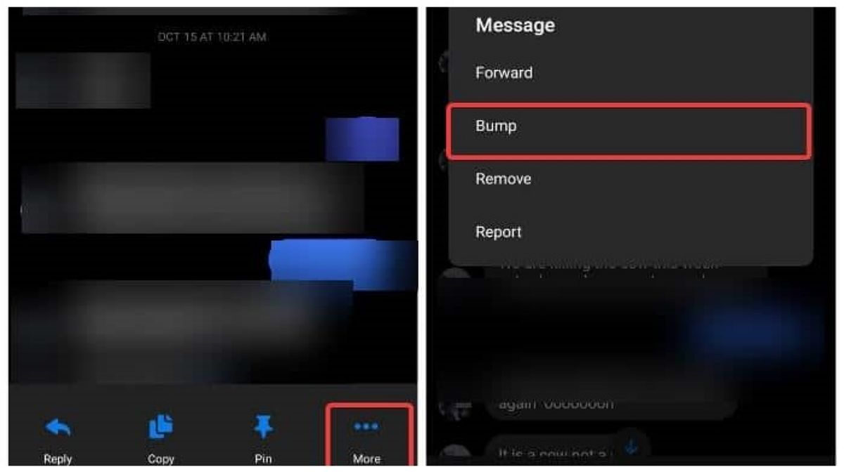 What Does Bump Mean On Messenger? How to Use it on Chat