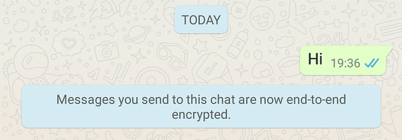 WhatsApp encryption