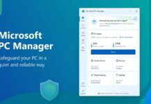 Microsoft PC Manager app