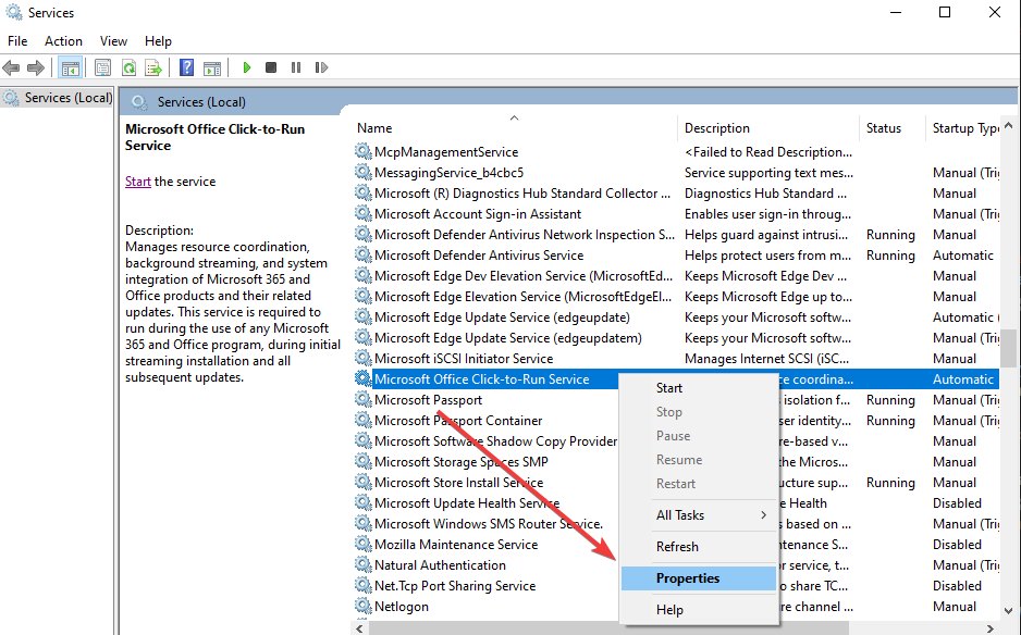 Fix High CPU and RAM usage in Click to run