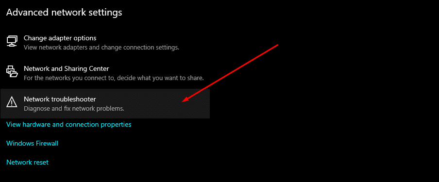 Network Troubleshooter