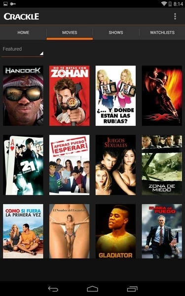 Crackle movies for free