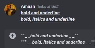 combined Discord formatting