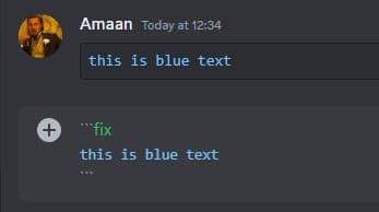 Color text in Discord