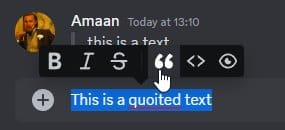 discord quote text