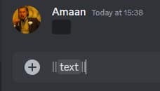 Discord spoiler tag text