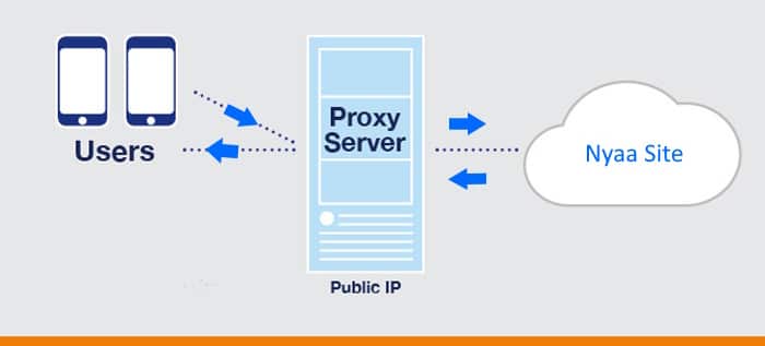 How nyaa proxy site works
