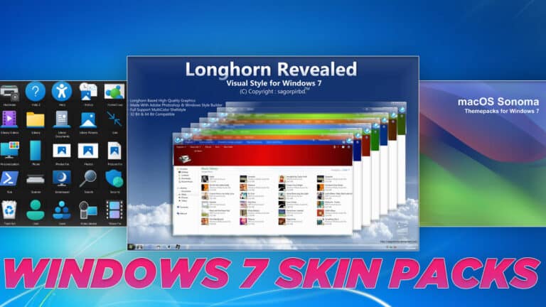 WINDOWS 7 SKIN PACKS