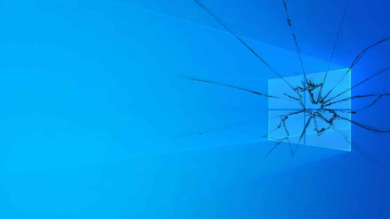 Windows broken update