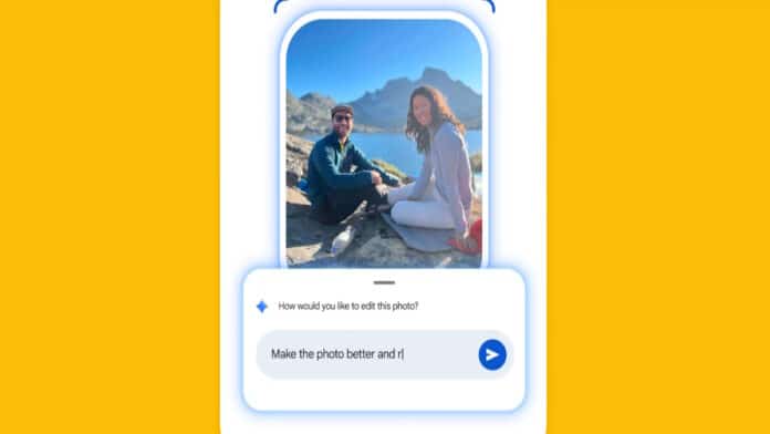 Google Photos editing with AI
