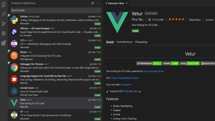 VS code extension marketplace exploit
