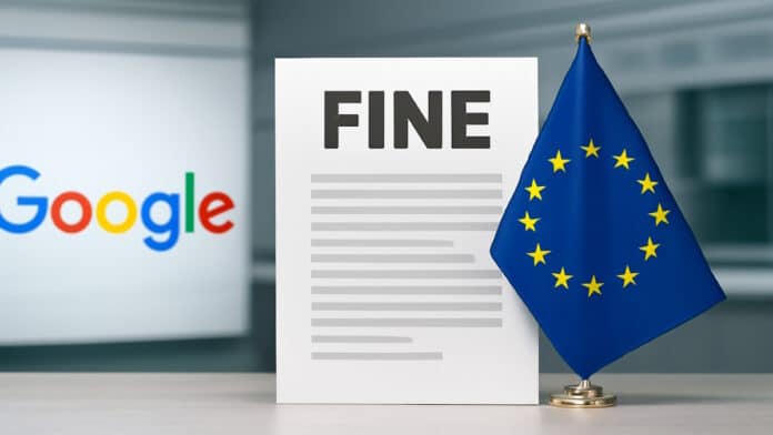 Google fined by EU for 3.5 billion dollars