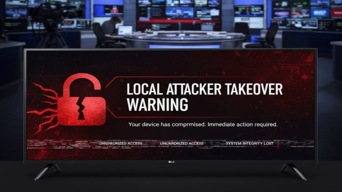 LG WebOS TV takeover by hackers