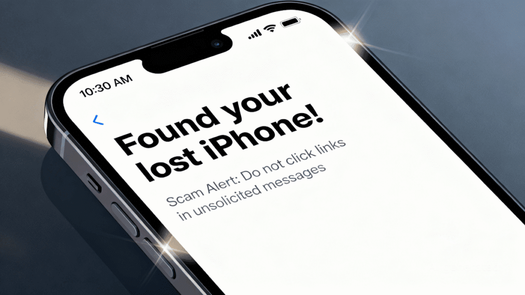 Lost Your iPhone? Beware Of Texts Claiming It’s Been Found » TechWorm