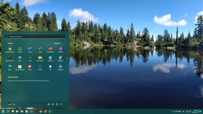 Windows 11 start menu, explorer bugged