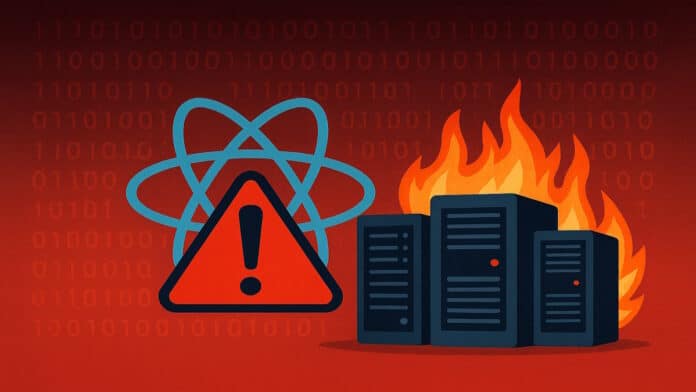 React2Shell vulnerability for web servers