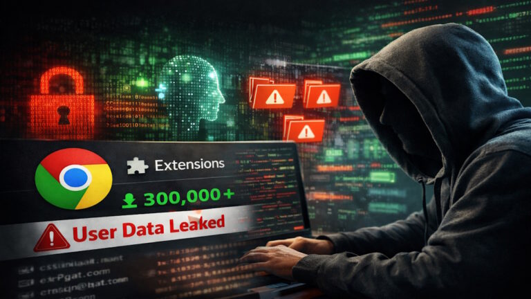 Chrome AI extension leaks data