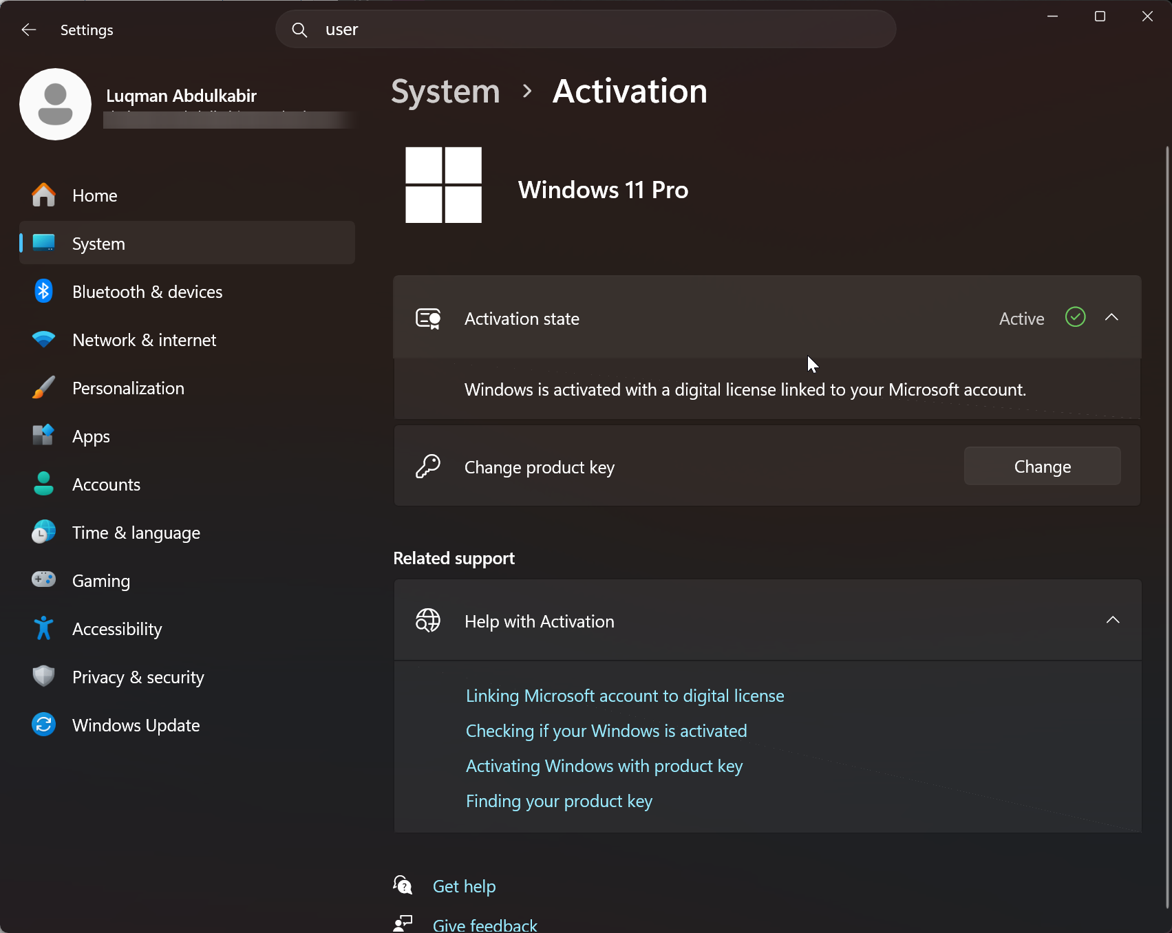 Link Your Microsoft Account to Digital License in Windows 11-10